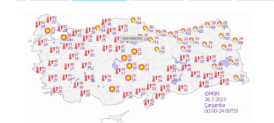 Hava sıcaklıkları yarından itibaren 10 derece daha artacak... Çarşamba kâbusu... 4